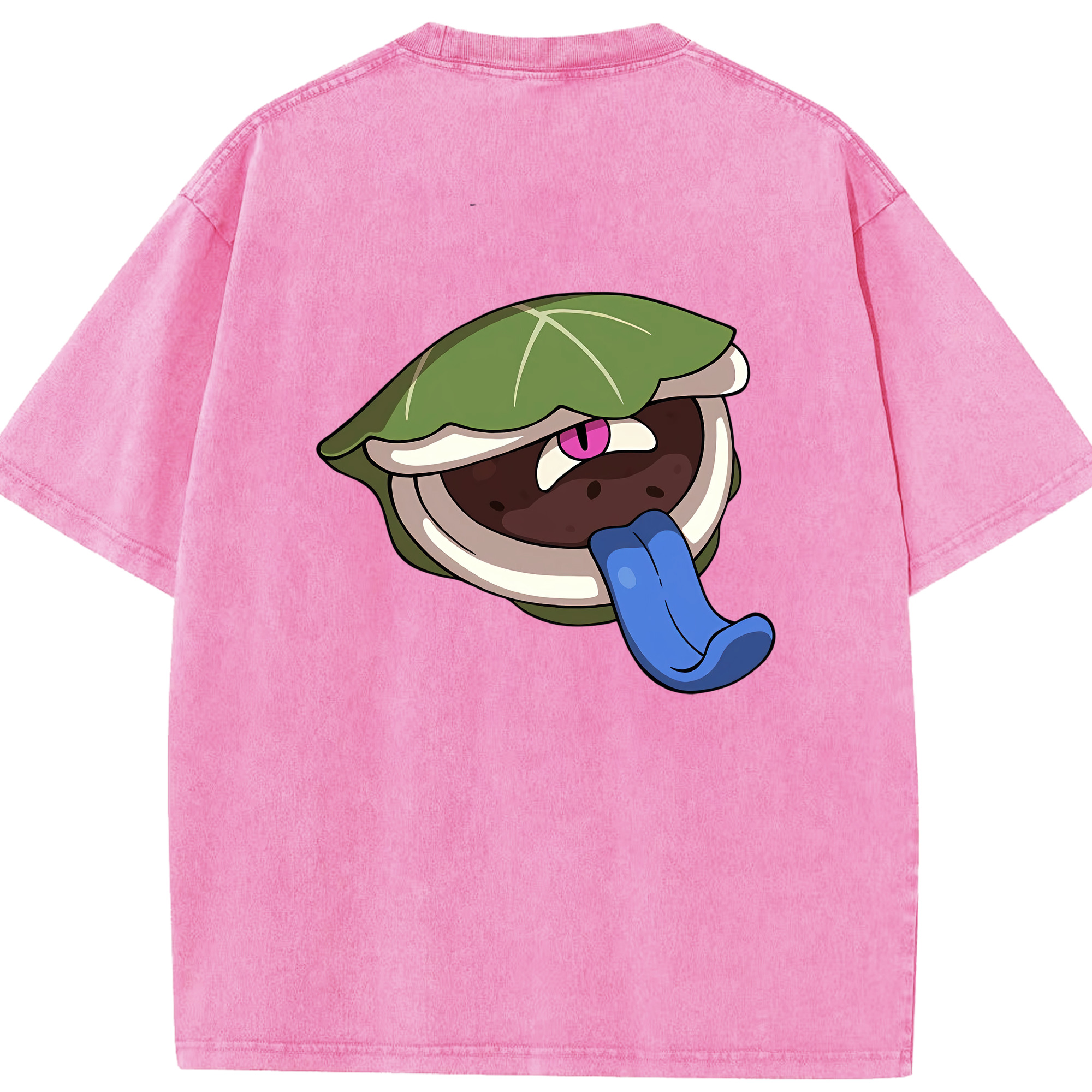 （画像用） 妖怪ウォッチ Yo-kai Watch 綿100% ヴィンテージ風 半袖Tシャツ（背面プリント）